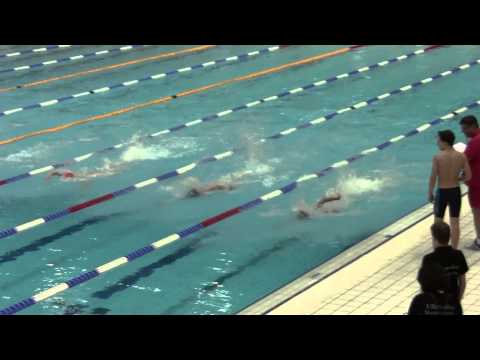 ISM Berlin 2014 50m Freistil Männer Vorlauf Georgios Tsiveleidis