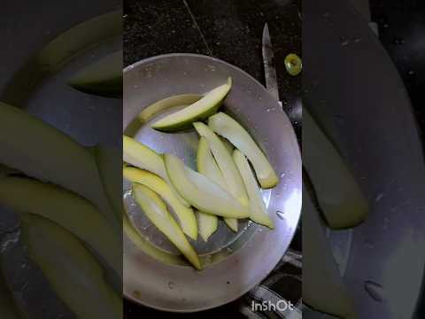 yummy raw mango...#food #cooking #cookingfood #new #recipe #foodpreparation