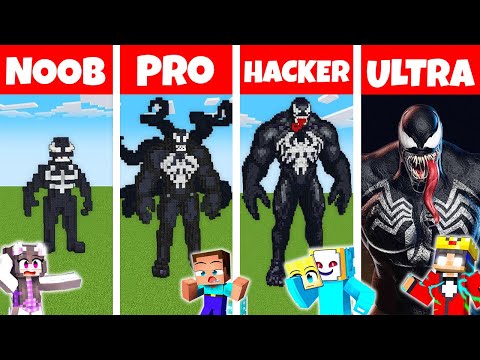 EPIC Venom Building Challenge: NOOB vs PRO vs HACKER