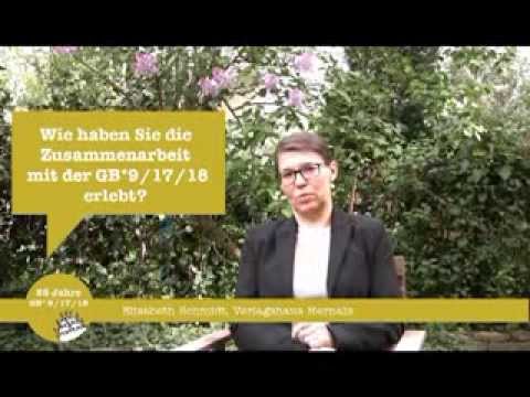 25 Jahre GB*9/17/18 - Interview mit Elisabeth Schmidt