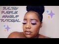 SULTRY PURPLE MAKEUP TUTORIAL