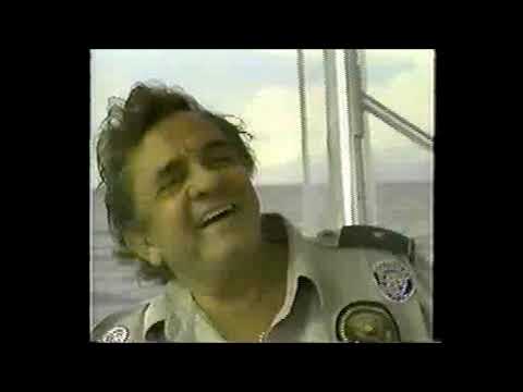 Johnny Cash & June Carter - 1988 JAMAICA (Celebrity Outdoors) (TNN)