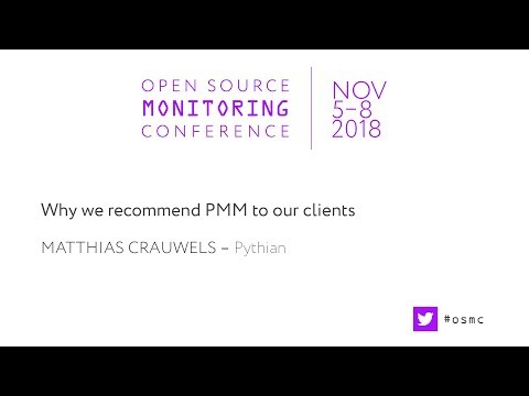 OSMC 2018 | Why we recommend PMM to our clients by Matthias Crauwels