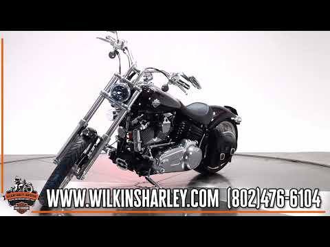 2008 Harley-Davidson FXCWC Softail ROCKER C in Vivid Black