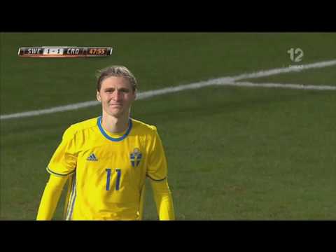 Cibicki blir helt ren - träffar stolpen - TV4 Sport