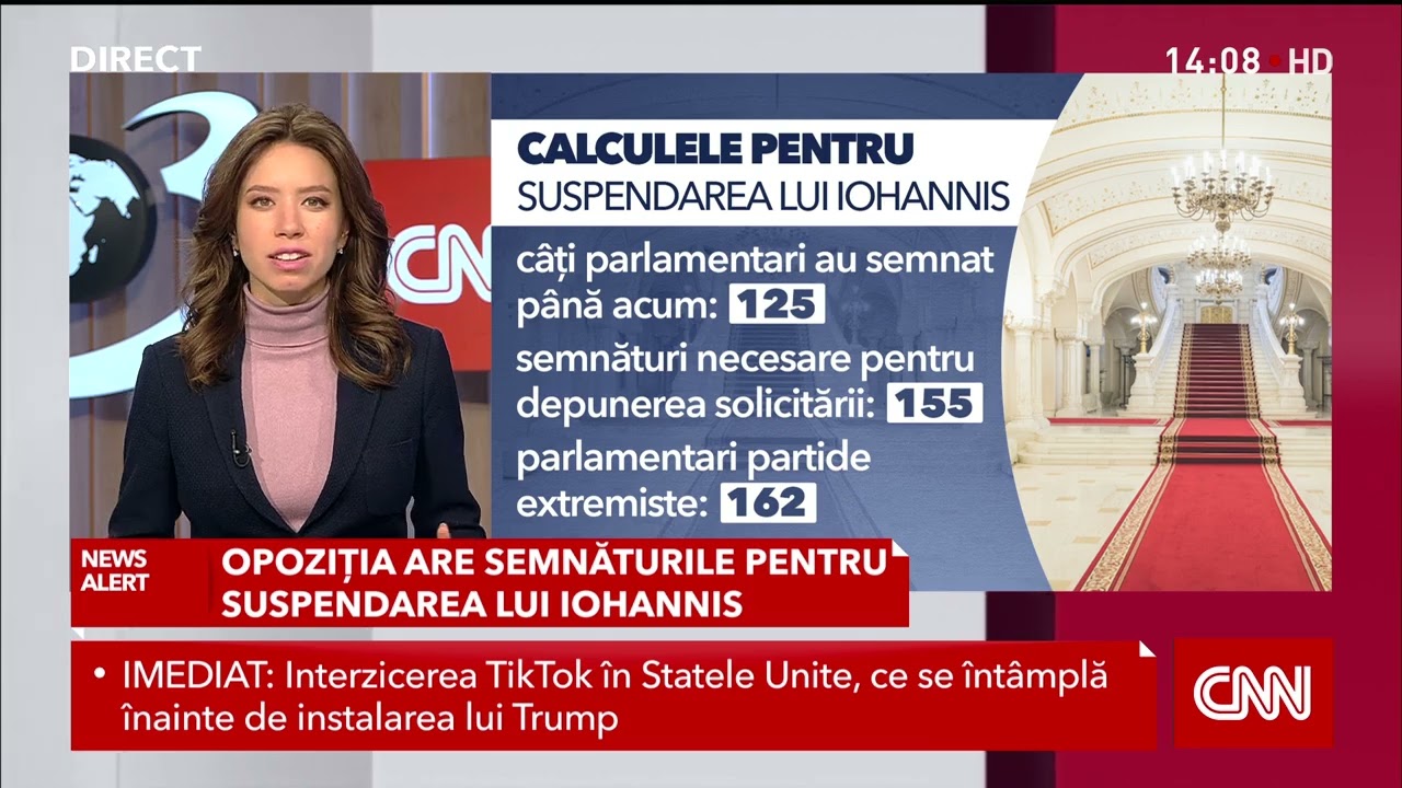 Parlamentarii din Opoziţie au strâns semnăturile necesare pentru a cere suspendarea lui Klaus Ioha