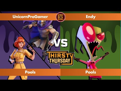 UnicornProGamer (April / Shredder) vs Endy (Zim) [Pools]- Thirsty Thursday 38