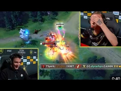 Dyrachyo's reaction to Collapse Axe 1 Shot Deleted his Medusa