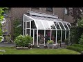 Sun Room véranda 257x570x266 cm blanc | video 1