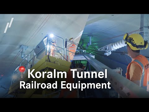 Smart Railway Technology for the Koralm Tunnel | Rhomberg Sersa Rail Group