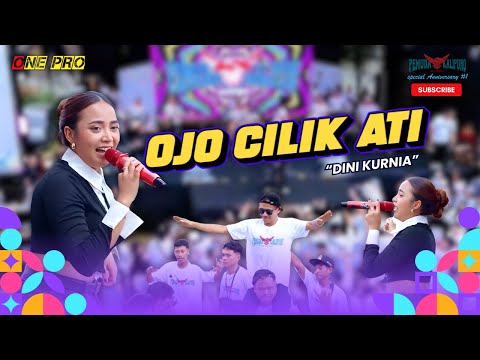 OJO CILIK ATI - DINI KURNIA || ONE PRO LIVE ANNIVERSARY 1 PEMUDA KALIPURO (Unity In Diversity)