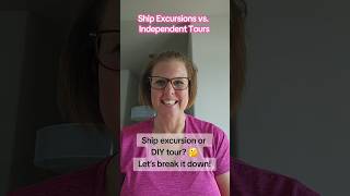 Ship Excursions vs Independent Tours #cruise #traveladvisor #tiktoktravel #travel #cruisetok