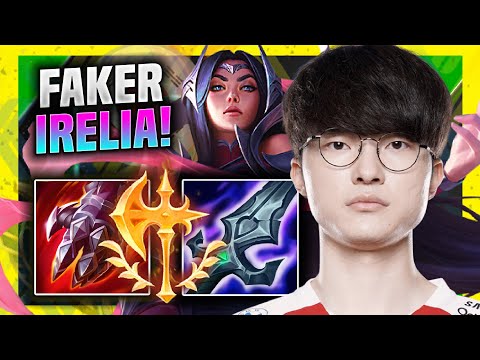 LEARN HOW TO PLAY IRELIA MID LIKE A PRO! - T1 Faker Plays Irelia Mid vs Sion! | Season 11