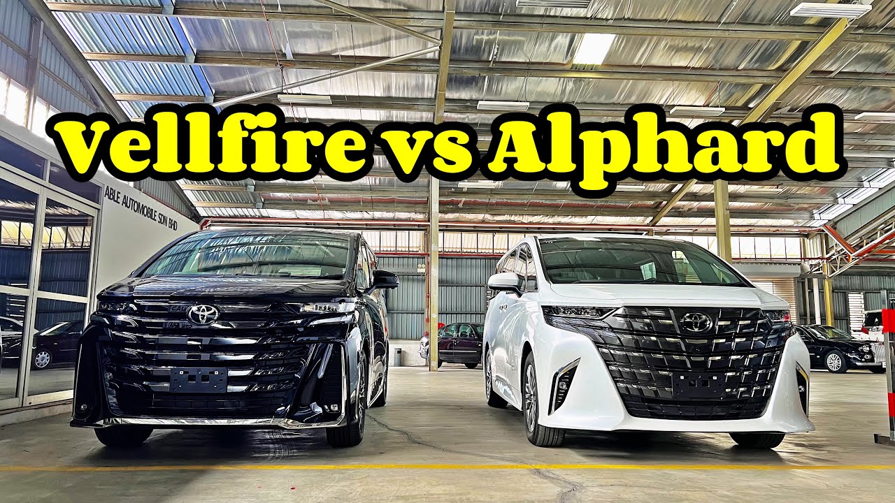 Alphard 2.5 Z vs Vellfire 2.4 Turbo Z Premier — Full Comparison Review