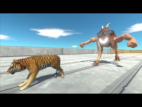 Trying to escape from BULLY MUTANT - Animal Revolt Battle Simulator