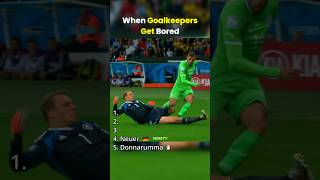 When Goalkeepers Get Bored