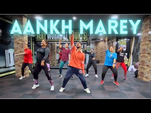 Aankh Marey | Dance Fitness | Zumba | SIMMBA