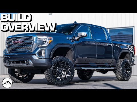 BUILD OVERVIEW: Lifted 2020 GMC Sierra 1500 | 6 Inch Rough Country Lift | 22x12 Fuel Siege Wheels