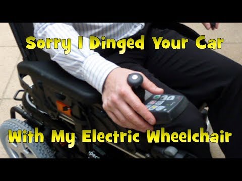 Sorry I Dinged Your Car With My Electric Wheelchair
