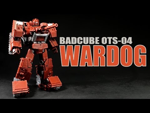 Badcube OTS-04 Warrior Wardog Old Time Series figure review
