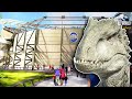 BUILDING the REAL INDOMINUS REX PADDOCK from JURASSIC WORLD!! - Jurassic World Evolution 2