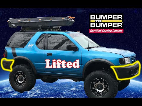 How to do a Bumper lift on 98 Isuzu Amigo