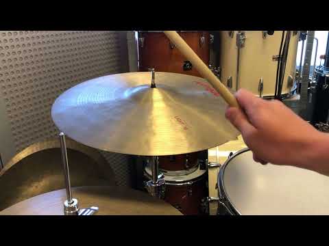 DRIFT DRUMS - Spizzichino 18” Antique, The Bygone Sound Light Ride