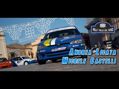 Rally del Sosio 2022 - Andrea Licata/Michele Castelli (Peugeot 106)