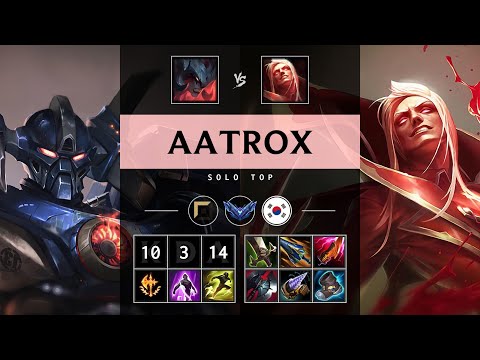 Aatrox Top vs Vladimir - KR Diamond Patch 25.14