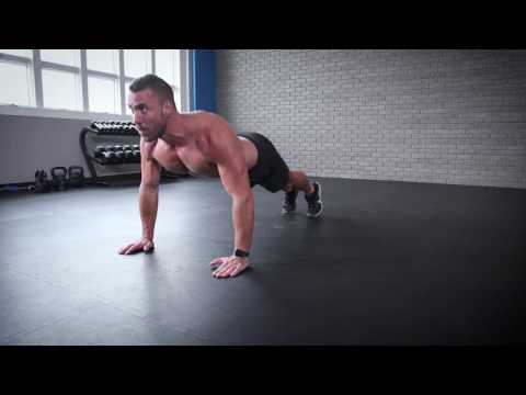 Pushup to box jump