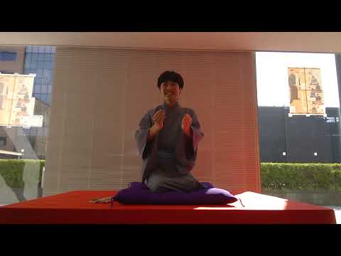 日本文化学科 【星友亭あまがえる　落語「目黒のさんま」】第二日目