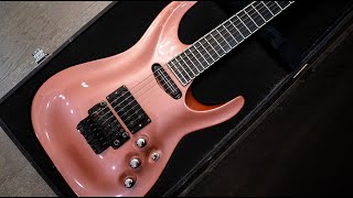 Video thumbnail for ESP Horizon Custom 1987-1988 Bare Knuckle Pickups and Coral color by Arthur Amity