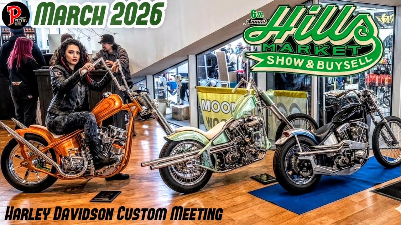【ヒルズマーケット2026】圧巻‼️九州最大のカスタムハーレーイベント！【ハーレー】【harley-davidson】【ヴィンテージハーレー】【旧車ハーレー】