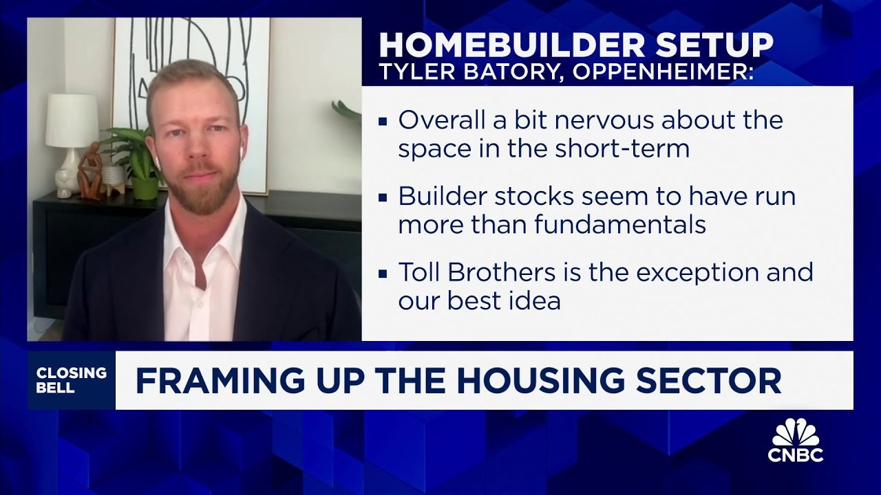 July new homes sales numbers are 'almost too good to be true,' says Oppenheimer's Tyler Batory