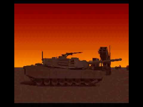 Super Battletank: War in the Gulf (SNES) - Mission 5