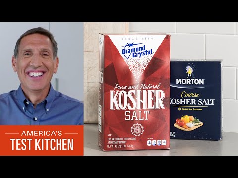 Kosher Salt, Sea Salt & Table Salt - What's the Difference?
