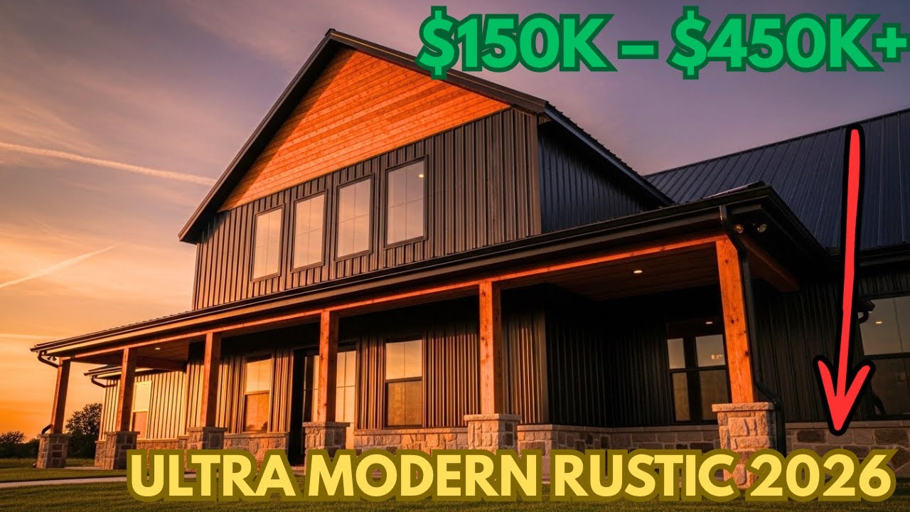 I Found The Most Beautiful Luxury Barndominiums of 2026 – Designs, Real Costs & Top Builders