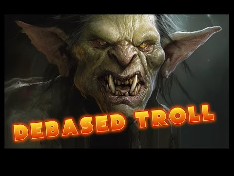 Debased Troll (Fantasy Monster Ecology)