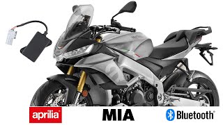 How to install and pair Multimedia MIA Bluetooth on 2021 Aprilia Tuono V4 1100