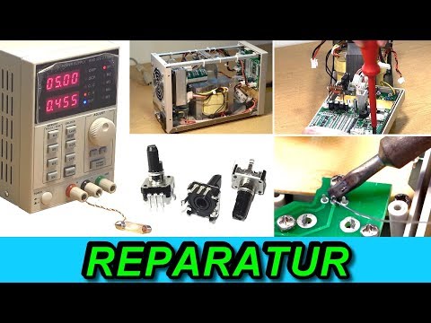 Labornetzteil reparieren RND 320 KA3005P (Korad) | Drehgeber Tausch & Modifikation (How to)