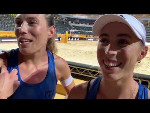 #BeachWorldChamps: le sorelle Orsi Toth dopo l'esordio vittorioso