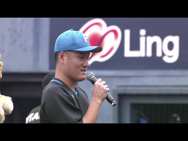 【ファーム】 ファイターズ・山本晃大投手 ヒーローインタビュー 9月15日 北海道日本ハムファイターズ 対 横浜DeNAベイスターズ
