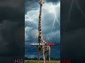 Giraffes: The Lightning Magnets of the Animal Kingdom!"