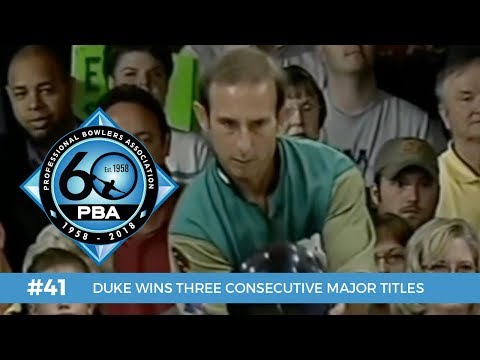 PBA 60th Anniversary Most Memorable Moments #41 - Duke Wins Three Consecutive Majors