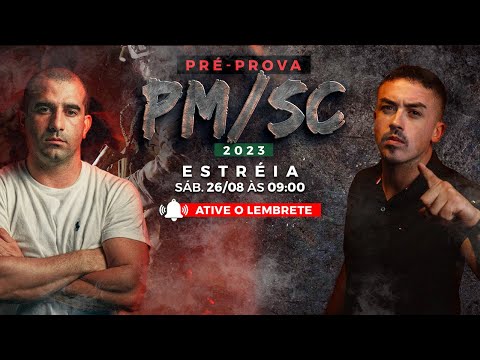 PM/SC 2023: PRÉ-PROVA COMPLETO - CONCURSOS GG