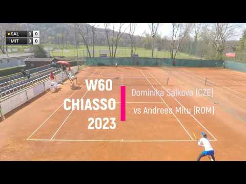 Dominika Salkova vs Andreea Mitu - W60 Chiasso