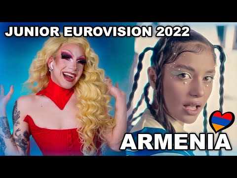 Armenia - Nare - DANCE! | American Reacts to Junior Eurovision 2022