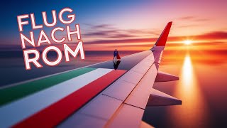 ✈️ Live-Flug München nach Rom | Abflug 8:00 Uhr | Cockpit-View &amp; Live-Kommentare