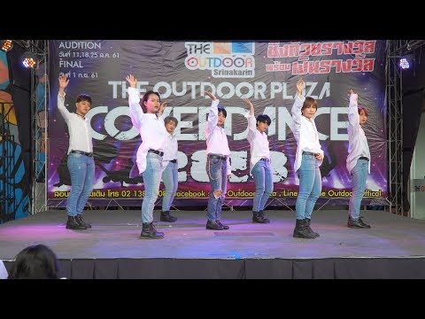 180825 Falcon cover MONSTA X - Jealousy @ The Outdoor Plaza (Audition#3)