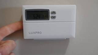 Luxpro PSP511lc thermostat